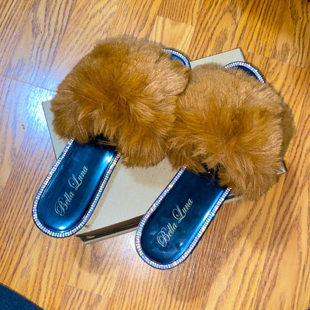Furry Sandals